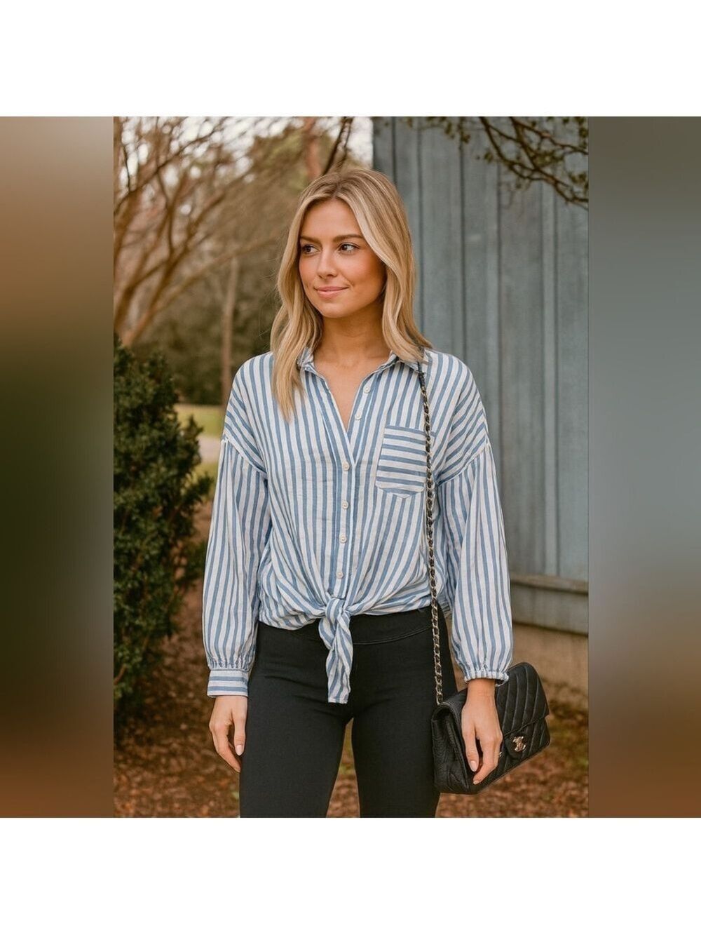 The Good Jane Lewis Button Down Shirt Sz S